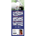 New York (National) Pro Baseball Schedule Door Hanger (4"x11")